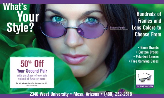 Print Design: Direct Mail Spec - Optical